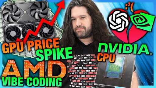 HW News - OpenAI x NVIDIA Deal Questioned, GPU Prices Suddenly Skyrocket, AMD Vibe Coding